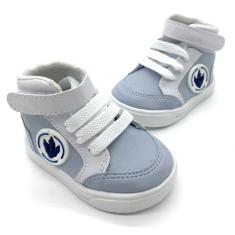 Tênis Sapatinho Infantil Menino Cano Alto Dinossauro, 21