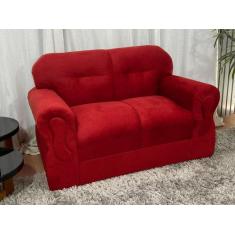 Sofá 2 Lugares Vermelho 608 Viena - Alpoim