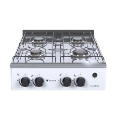 Fogao de Mesa 4 Bocas Grand Petit Vetro Branco Gas Glp