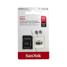 Cartão Micro SDXC Ultra UHS-I Classe 10 SanDisk 64GB 48mb/s (64)