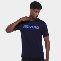 Camiseta Mizuno Big Logo Masculina-Masculino