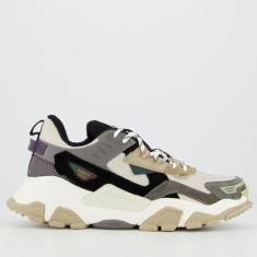 Tênis Qix Trek Reflexivo Esportivo Cinza-Masculino