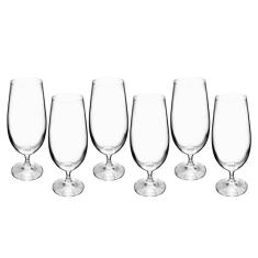 Jogo 06 taças para cerveja 380 ml gastro bohemia