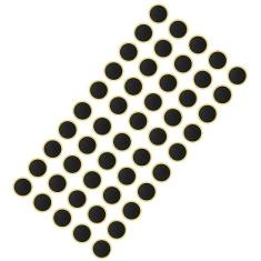 MOUDOAUER Kits de remendo de reparo de pneu de bicicleta de borracha, kit de reparo de perfuração de tubo de pneu de bicicleta adesivo para bicicletas de estrada e mountain bikes