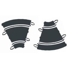 Curva Para Pista De Autorama Digital 1/32 SCX 2 Peças