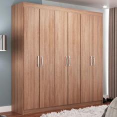 Guarda-Roupa Casal Montreal 6 Portas 2 Gavetas Demolição - Evidência Móveis
