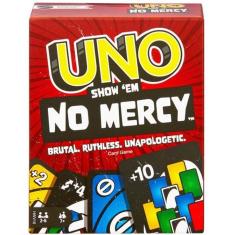 Jogo de Cartas UNO NO MERCY Mattel HWV18
