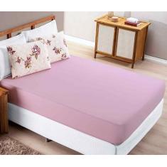 Lençol Casal Super King 3 Peças C/ Elástico Grande Quality - Bia Enxov