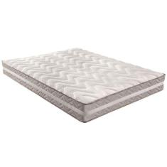 Colchão Queen Anatômico D33 / AG 65 Confort Euro Pillow Gray (158x198x