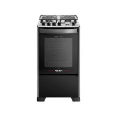 Fogão 4 Bocas Dako Preto Magister, Preto, Bivolt