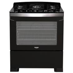 Fogão Dako Diplomata 5 Bocas Preto - Bivolt