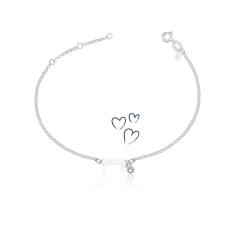 Pulseira Peace Revestida Em Prata