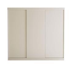 Guarda Roupa Casal Cronos 3 Portas De Correr 4 Gavetas Minastex Branco