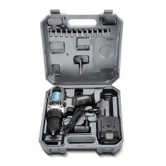 Parafusadeira Furadeira Tramontina com Maleta e Bateria 12V - 16 Peças