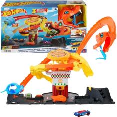 Hot Wheels Pista City Ataque de Cobra vs Pizzaria Mattel HTN81