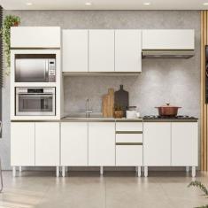 Cozinha Completa Torre Quente 5 peças 100% MDF Angela - Nicioli