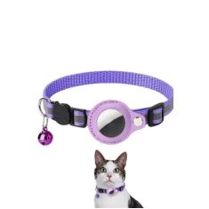 Coleira Case Capa Fixa para Airtag Rastreador Gps Cães Gatos - Pet For