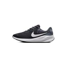 Nike Tênis de corrida masculino Revolution 7, Branco antracite, cinza, preto, 13