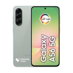Smartphone Samsung Galaxy A56 5G 256GB, 8GB RAM, Câmera 50MP, IP67, Super AMOLED 6.7", Recursos AI, Verde