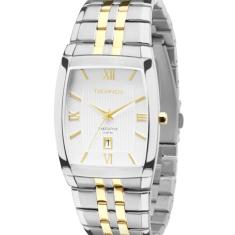 Relógio Masculino Technos Quadrado Classic Analógico 1N12Mq