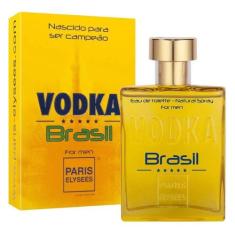 Perfume Masculino 100ml Vodka Brasil Campeao Paris Elysees