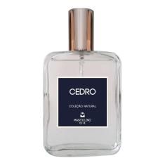 Perfume Amadeirado Com Óleo Essencial De Cedro - 100Ml