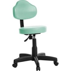 Cadeira Mocho Estética Odontologia Plus Turquesa RV