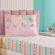 Jogo de Lençol Solteiro Bouti Kids Estampado 2 Peças - Balão