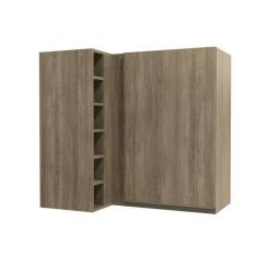 Armário Aéreo p/ Cozinha Canto Maxxi G768 c/ 1 Porta Nogal - Kappesber