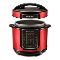 Panela De Pressão Elétrica Digital 900w 5l Pe-39 Mondial Frequência 60 220v PE-39