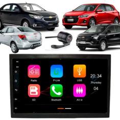 Central Multimídia 7" Polegadas Onix Prisma Cobalt Spin CarPlay/Androi