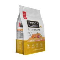 Ração Fórmula Natural FreshMeat para Gatos Adultos Castrados Sabor Sal