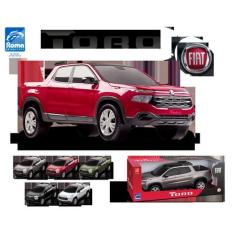 Carrinho Fiat Toro Metalizada Pick Up 38cm Roma Brinquedos