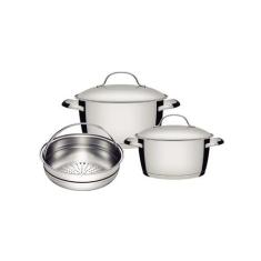 Jogo de Panelas Tramontina Allegra 3 Peças, 12