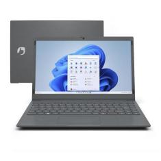 Notebook Positivo Motion C4128g-14 Celeron 128gb Ssd 4gb W11, Cinza