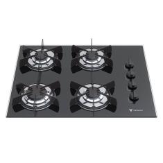 Cooktop a Gas 4 Bocas Venax Volare Preto