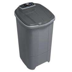 Tanquinho Lavadora de Roupas Newmaq 10kg Cinza 127V - Semiautomática, 