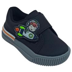 Tênis Infantil Molekinho Napa Floter Tira Colante Meninos-Masculino