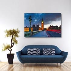 Quadro decorativo London Cidades Paisagem - Tela em Tecido