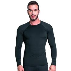 Camisa Mvb Modas Térmica Masculina Segunda Pele Proteção Uv 50+