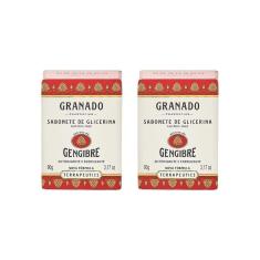 Sabonete Granado 90G Glicerina Gengibre-Kit C/2Un