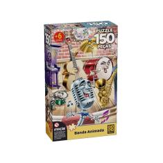 Quebra Cabeça De 150 Peças Banda Animada Da Grow 04045