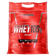 Integralmédica - Whey Protein Concentrado Cookies 100% Pure - 21g de Proteína por Scoop, Suplementação Alimentar Pós-Treino, Fórmula Enriquecida com BCAAs - Pouch 1,8kg
