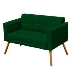 Namoradeira Elisa Suede Verde Drossi - D'ROSSI