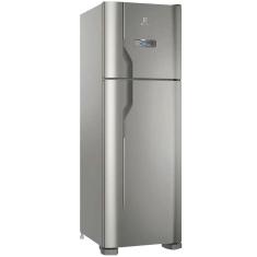 Geladeira Electrolux DFX41 Frost Free 371L Turbo Congelamento Duplex Inox