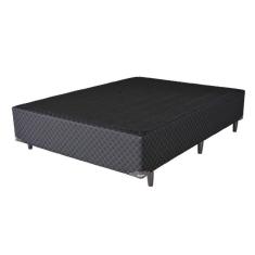 Base Box Para Colchão Casal Umaflex Universal 42x138x188 Cm Preto