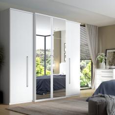 Guarda-roupa Casal Splendore Plus Glass 4 Portas THB