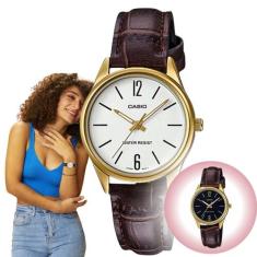 Relógio de Pulso Casio Collection Feminino Redondo Pequeno Analógico C