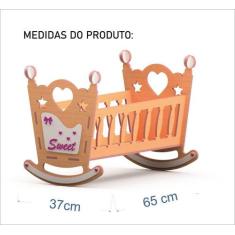 Berço Star Compatível Com Bebe Reborn P - Darama