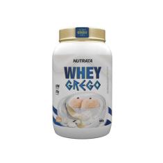 Whey grego 900g concentrado hidrolisado beijinho nutrata